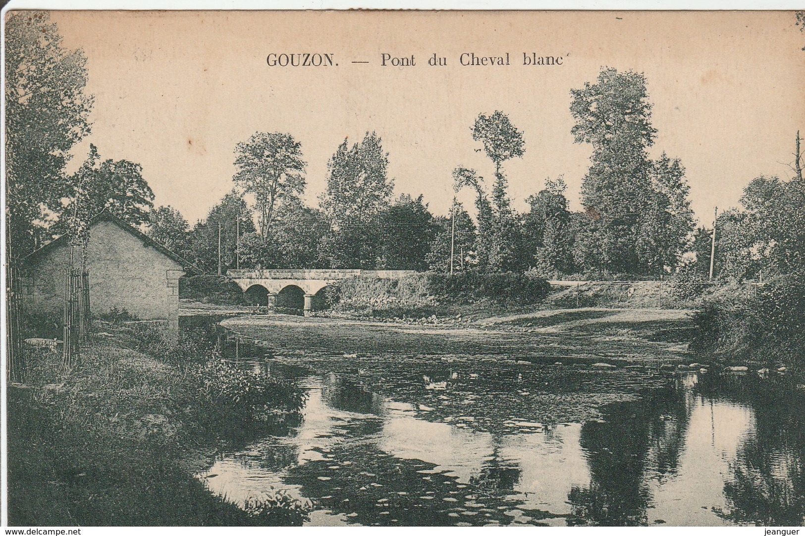 GOUZON  Pont Du Cheval Blanc - Autres & Non Classés