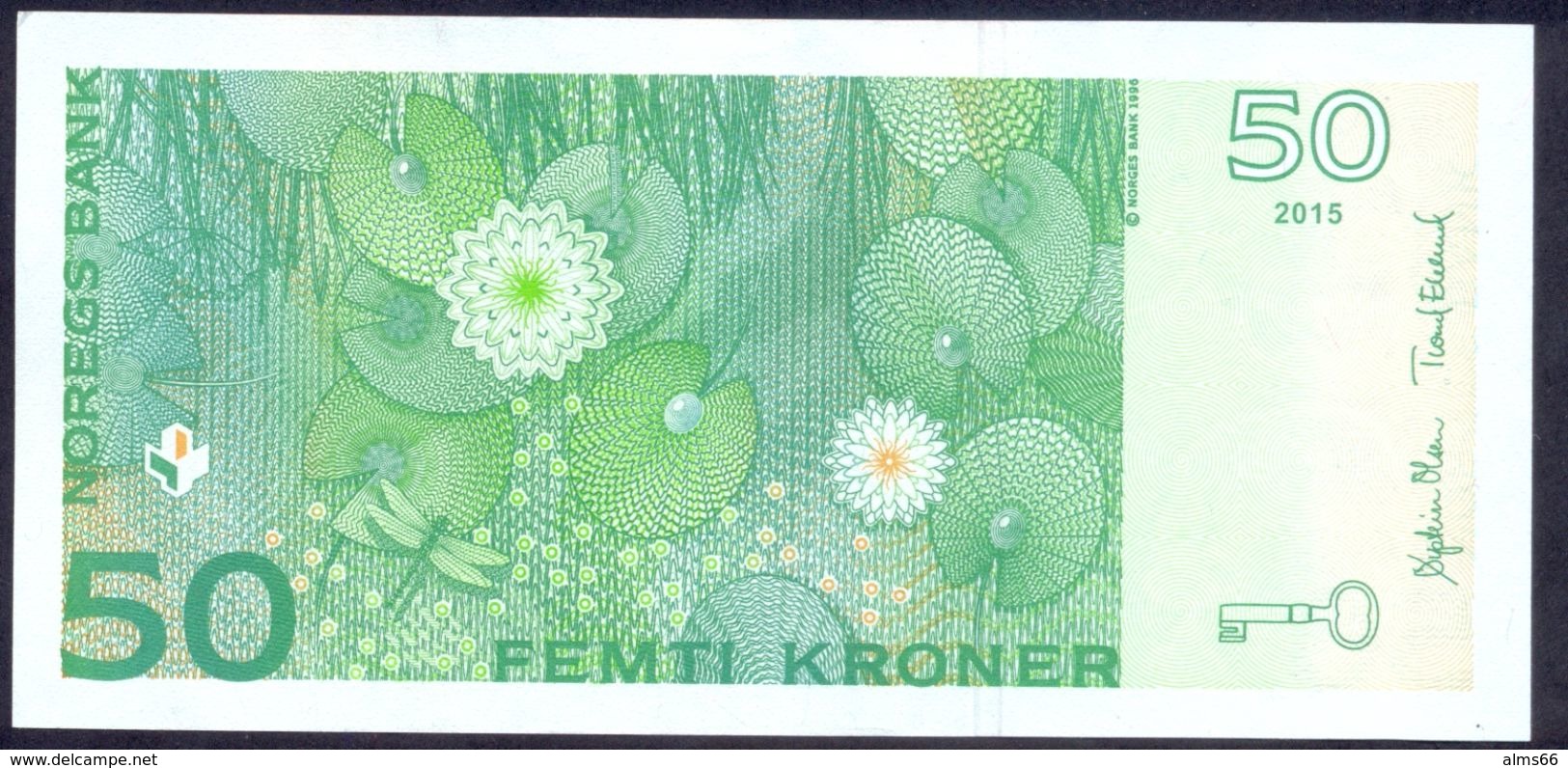 Norway 50 Kroner 2015 UNC - Norvegia