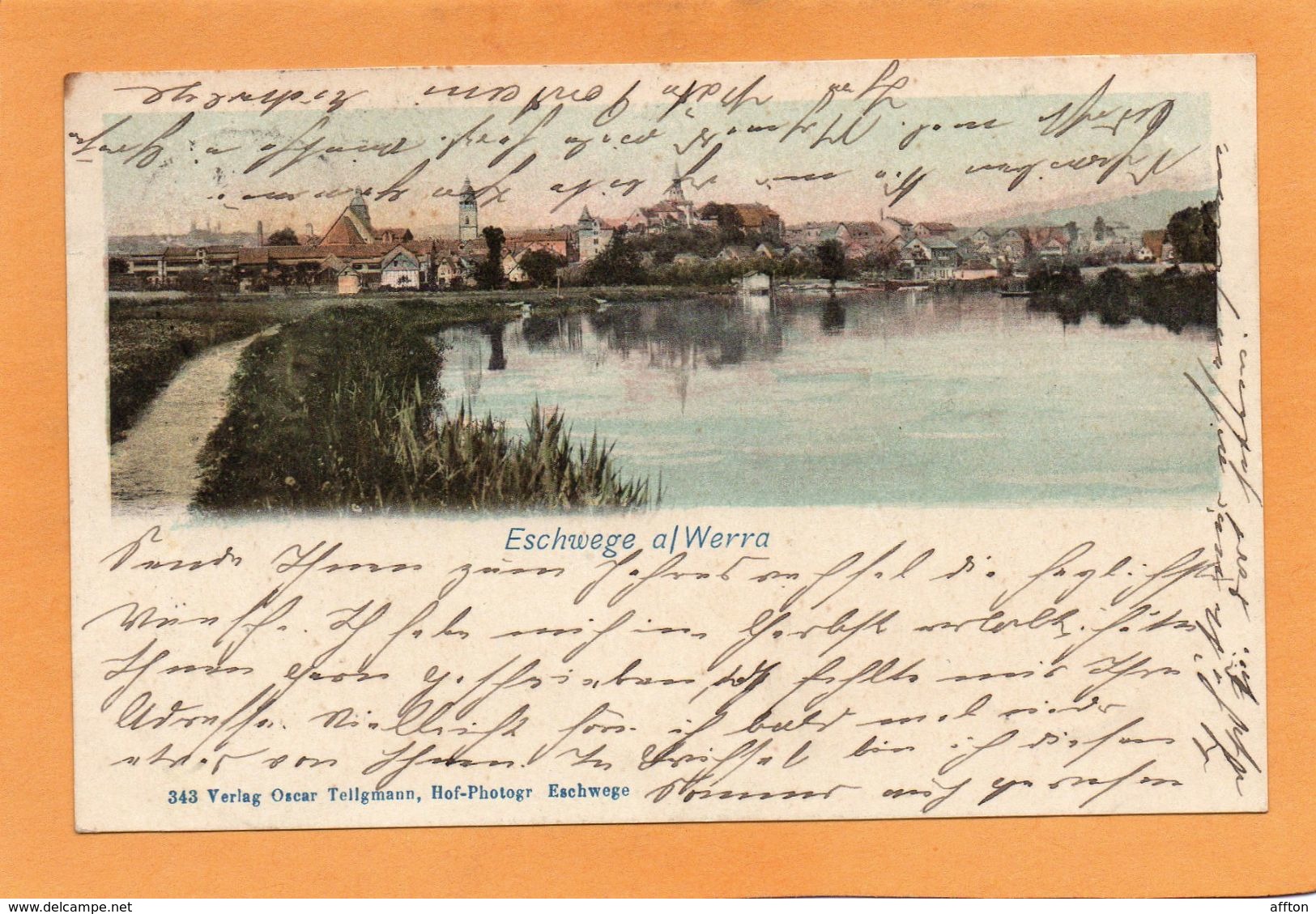 Eschwege Germany 1900 Postcard - Eschwege