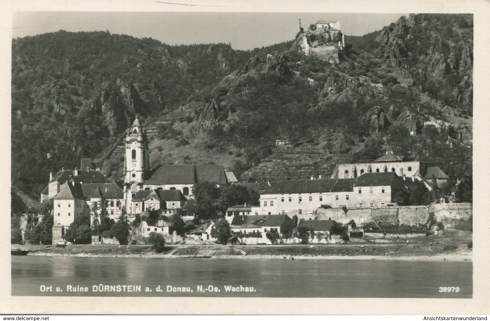 Ort Und Ruine Dürnstein A. D. Donau (002709) - Wachau