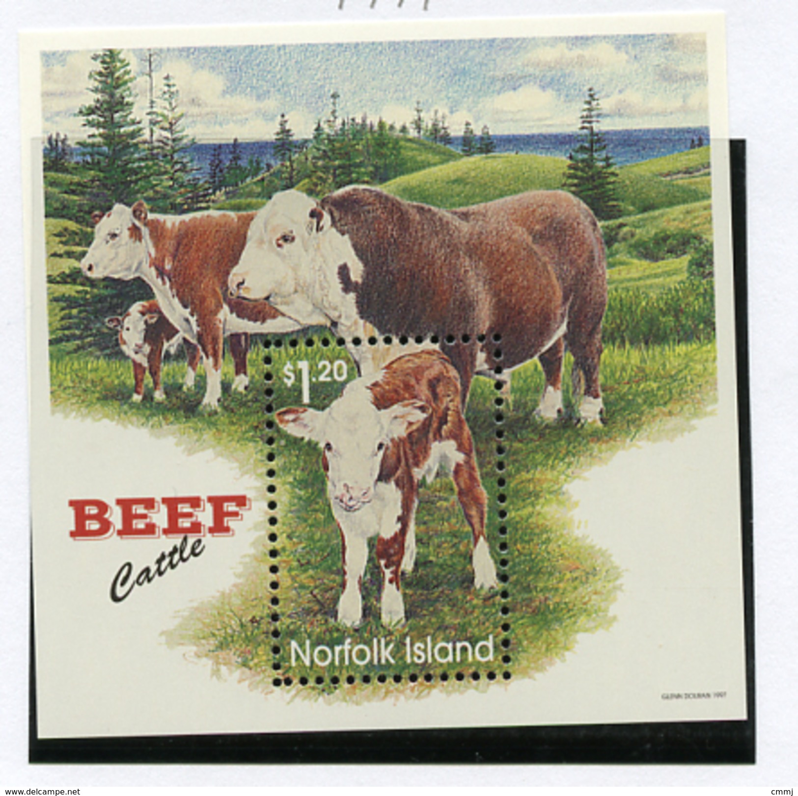 1997 - NORFOLK ISLAND - Mi. Nr. 627 - NH -  (UP.70.4) - Isola Norfolk