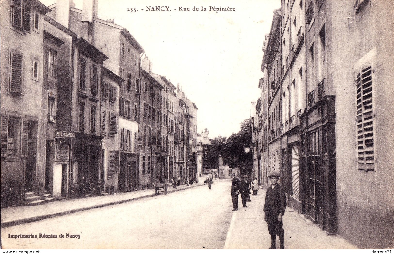 54 : Nancy :rue De La Pépinière - Nancy