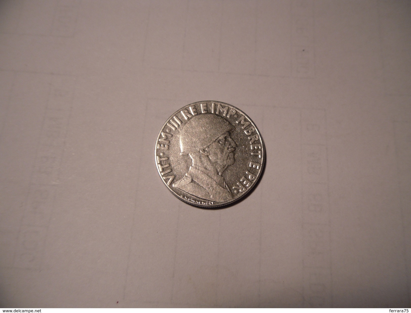 ALBANIA-VITTORIO EMANUELE III - 0,20 LEK 1939 - Albanie