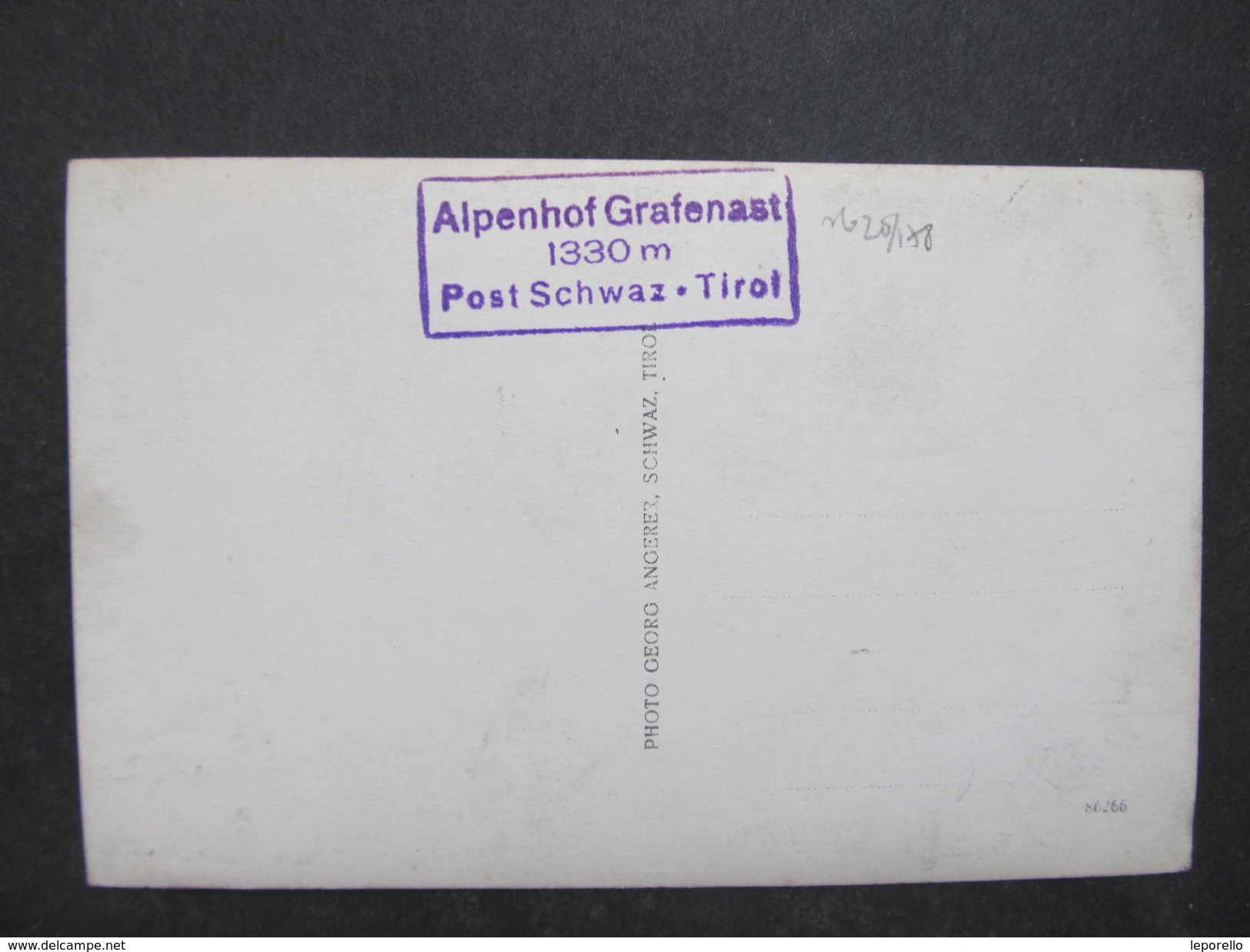 AK SCHWAZ Grafenast Alepenhof Ca.1930 /// D*29520 - Schwaz