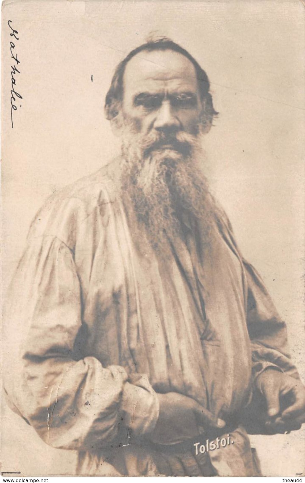 ¤¤   -   RUSSIE   -   Carte-Phot De TOLSTOI    -  ¤¤ - Russie