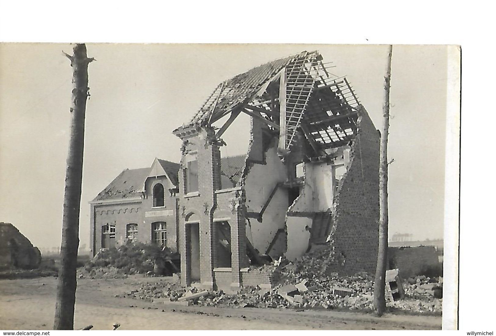 ZONNEBEKE   DUITSE FOTOKAART   SUPERNET        WO  I - Zonnebeke