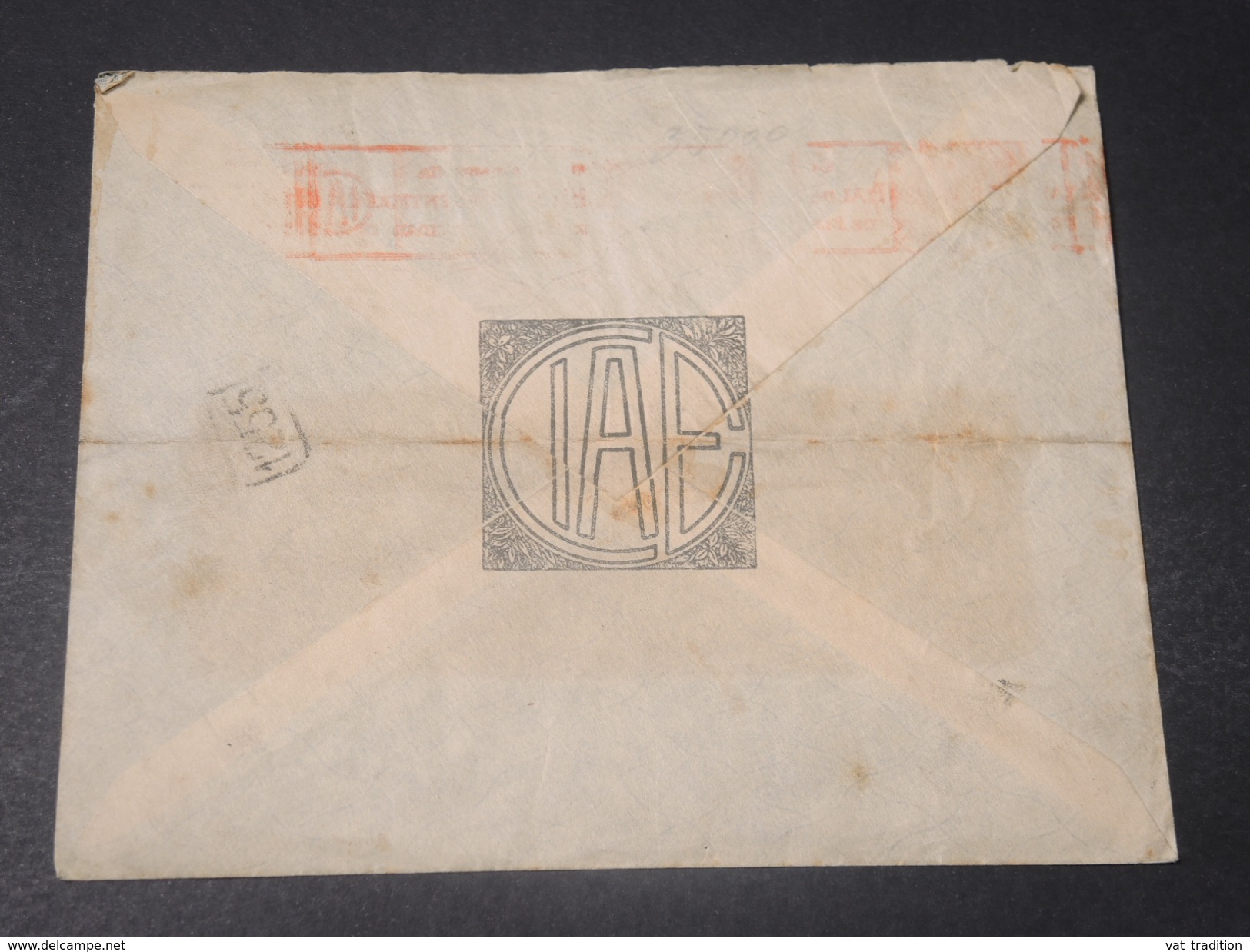 ARGENTINE - Enveloppe Commerciale Avec Affranchissement Mécanique + Vignette Sur électricité En 1929 - L 10658 - Lettres & Documents