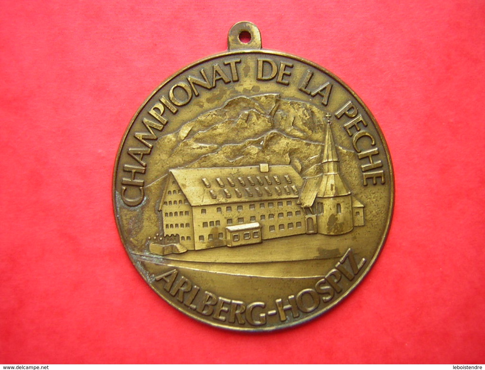 BELLE MEDAILLE 90 GRAMMES SPORT  CHAMPIONAT DE LA PECHE ARLBERG HOSPIZ - Fischerei