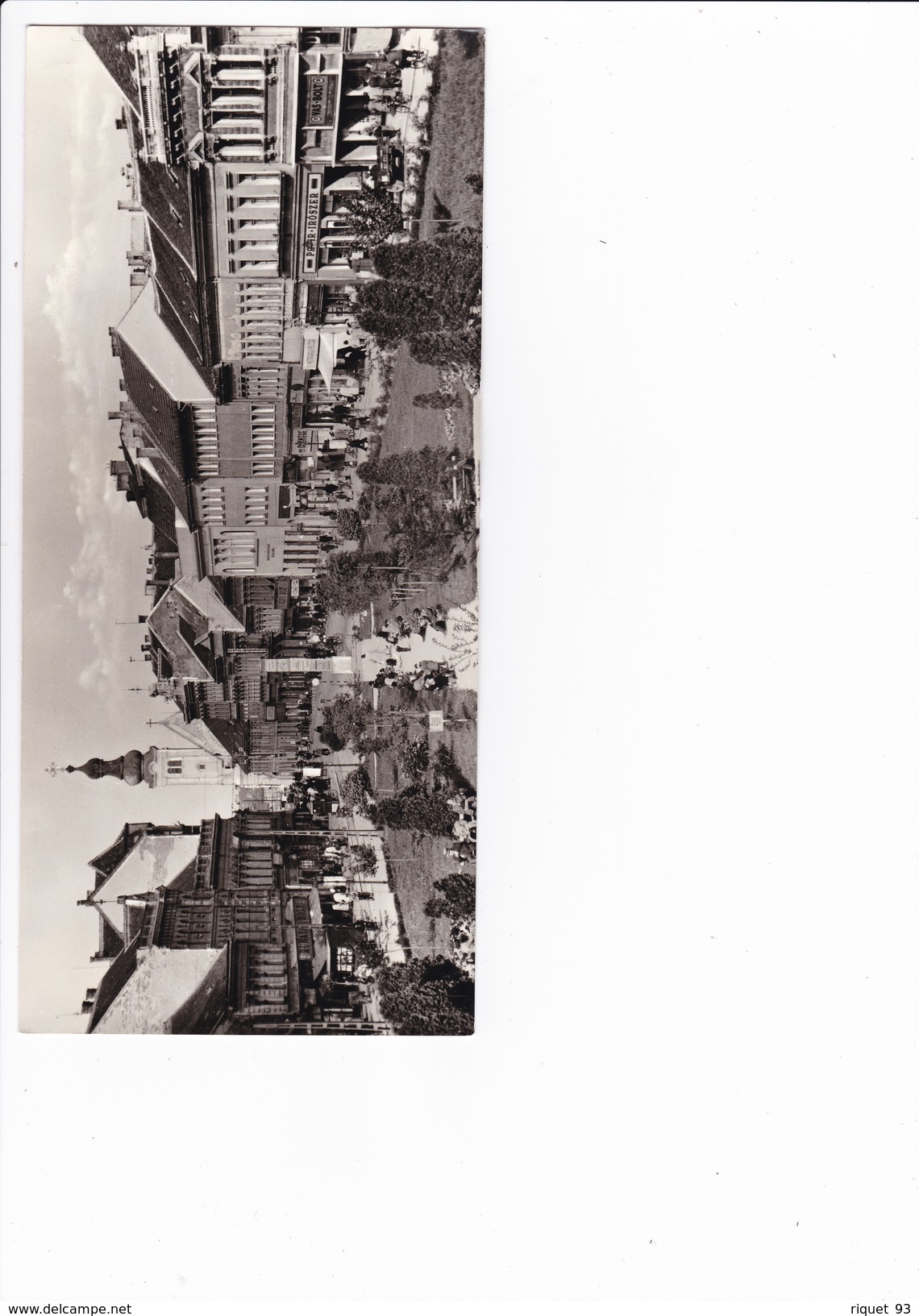 SZOMBATHELY - Köztàrsasàg-tér - Platz Der Republik (panoramique 23x10,5 Cm) - Hungary