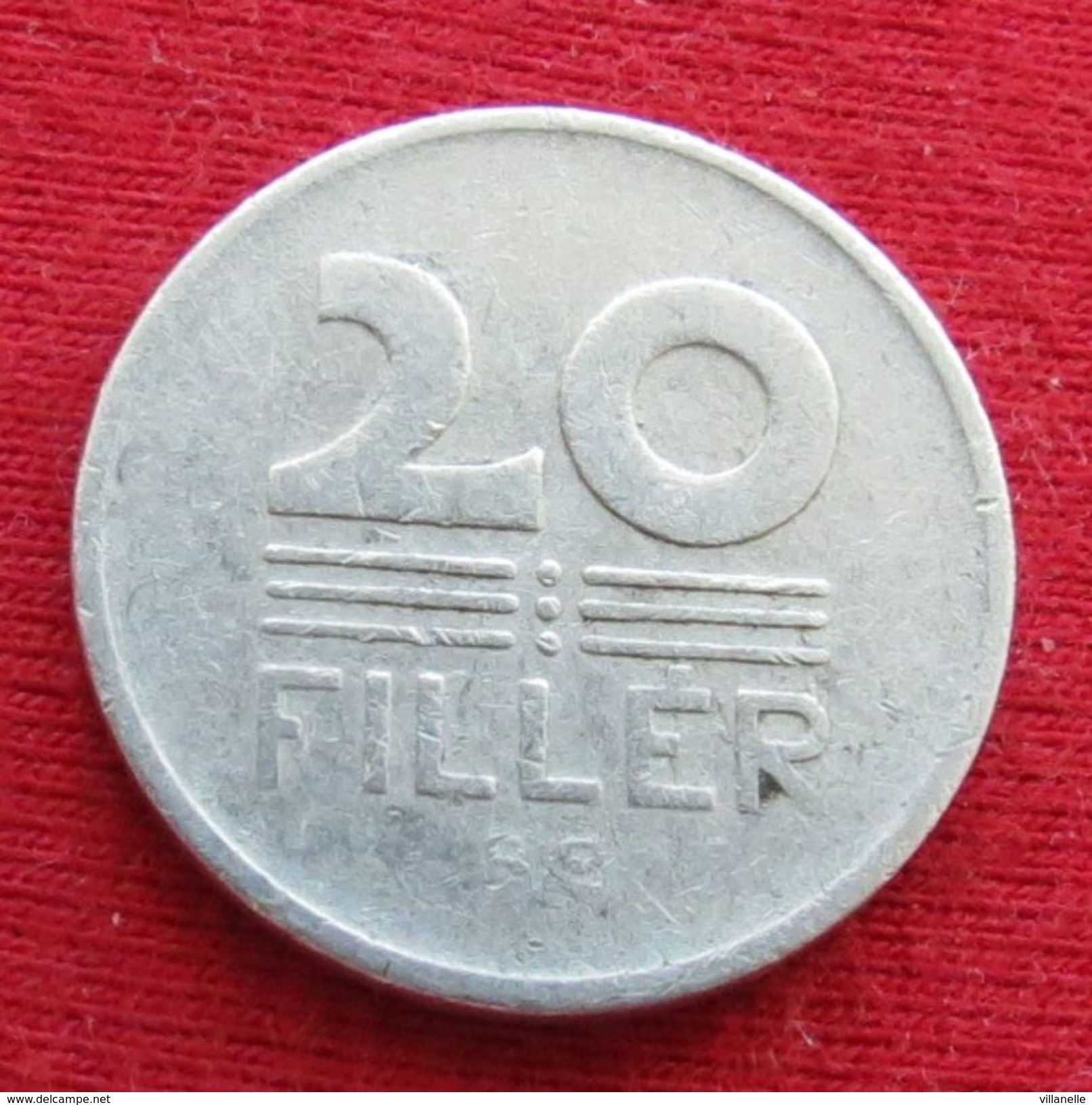 Hungary 20 Filler 1958 KM# 550 Hongrie Hungria Ungarn Ungheria Magyar - Hongrie