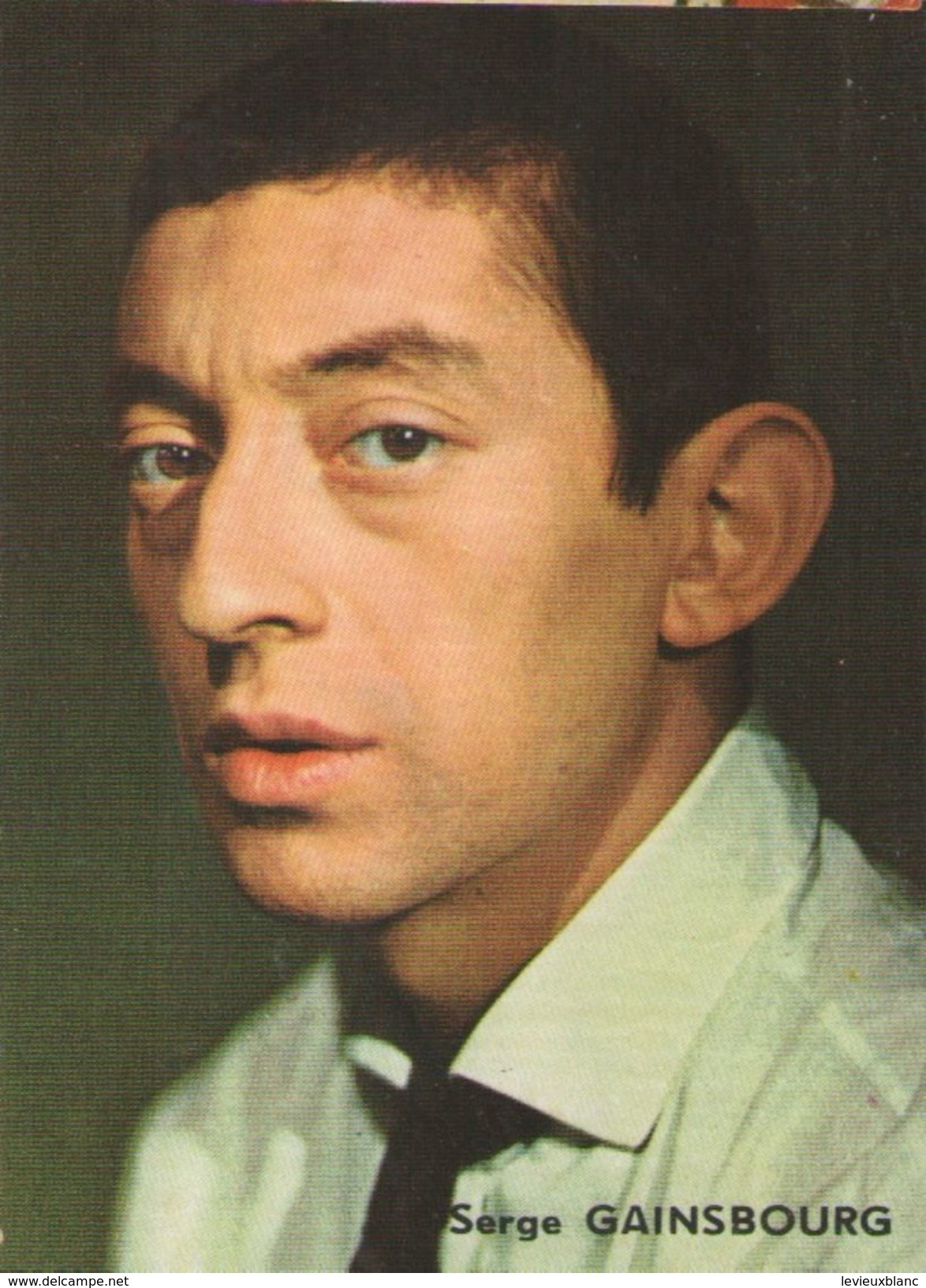 Images Promotionnelles D'Artiste/Chanteur/ Serge GAINSBOURG/ Milliat Fréres /Années Soixante         PA154 - Andere & Zonder Classificatie