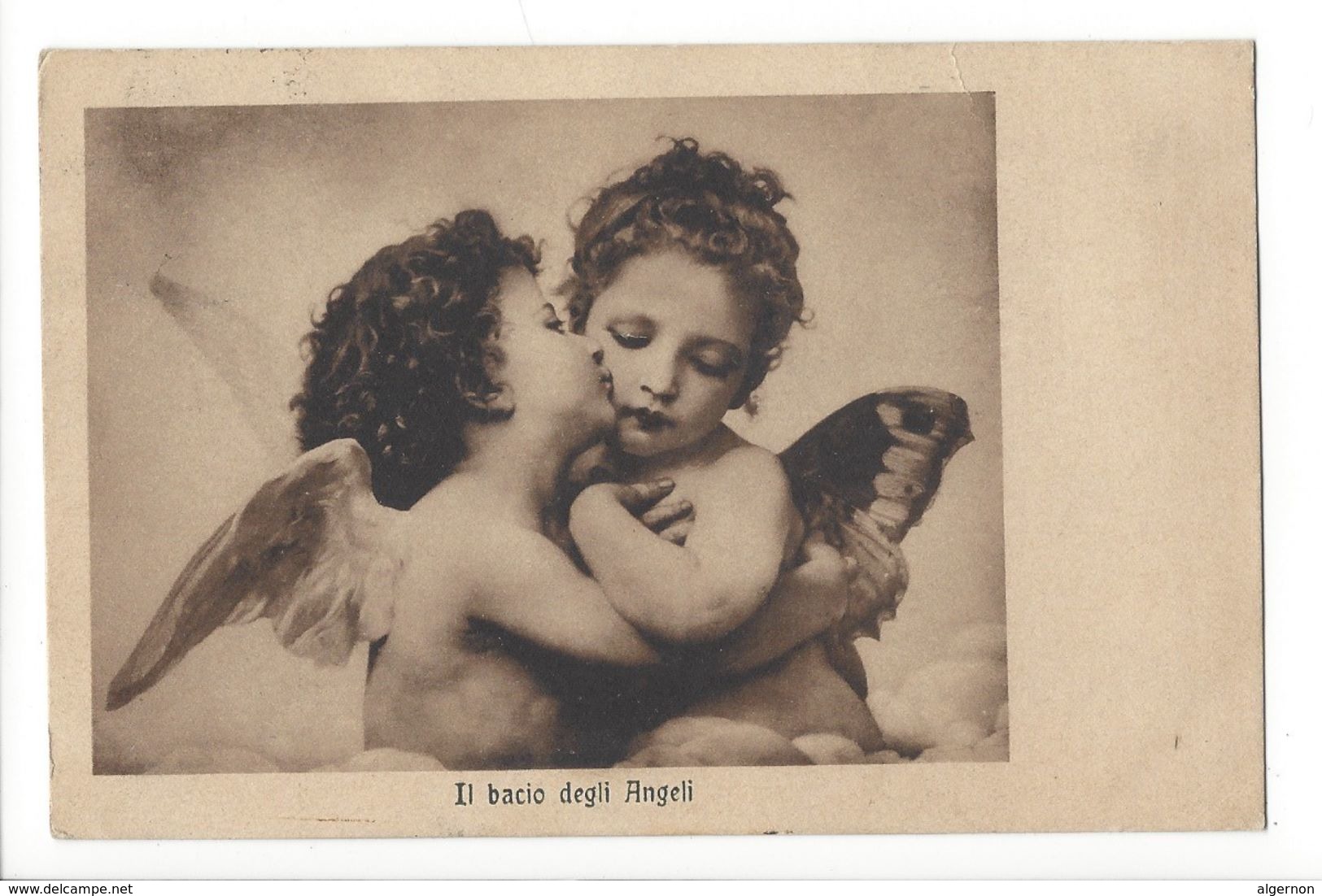 18832 -  Il Bacio Degli Angeli Le Baiser Ange à Fille Papillon - Autres & Non Classés