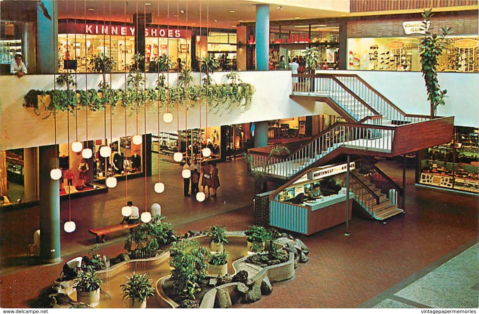 275773-Minnesota, Minneapolis, Southdale Shopping Center, Garden Court, NMN No G-78 By Dexter Press No 98899-B - Minneapolis