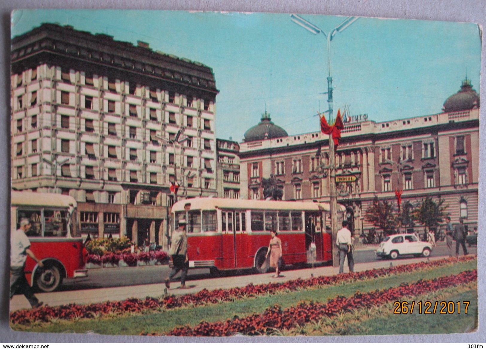 YUGOSLAVIA - BELGRADE - OLD BUS - Bus & Autocars