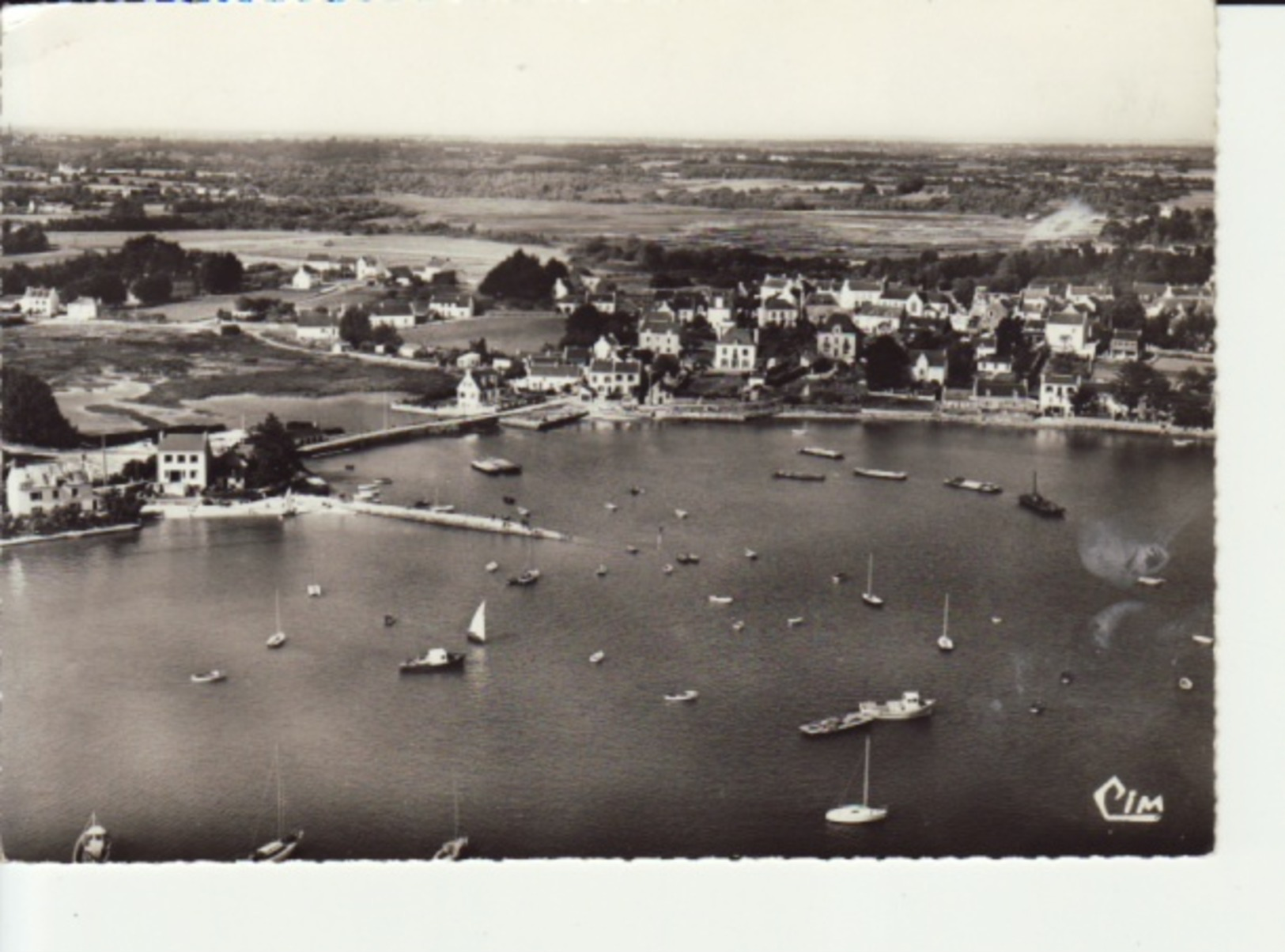 LARMOR - BADEN - Vue Générale Aérienne Du  Port -( DA-880) - Autres & Non Classés