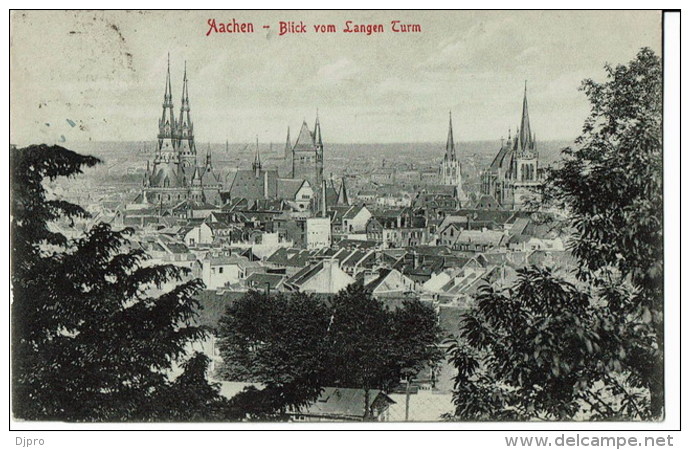 Aachen Blick Vom Langen Turm - Aachen