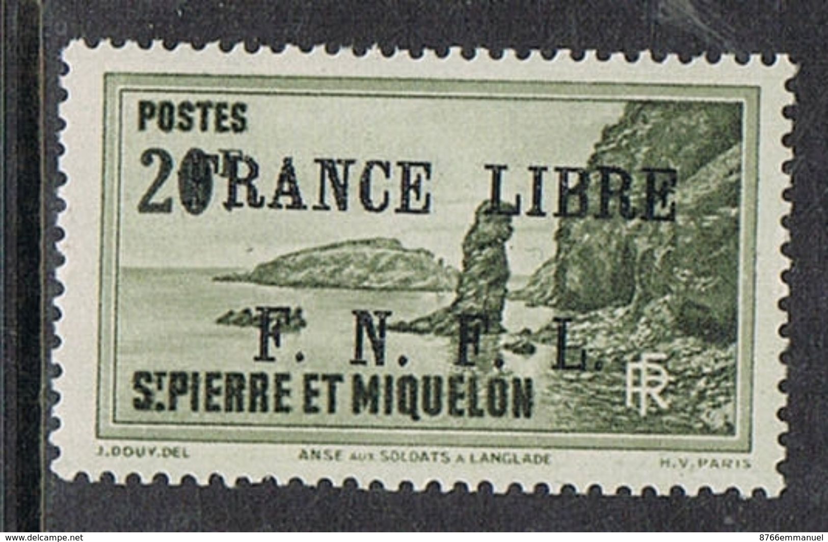 SAINT-PIERRE-ET-MIQUELON N°273 N**  FRANCE LIBRE - Neufs