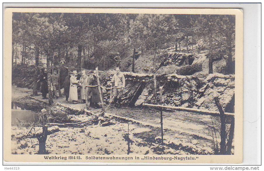 Soldatenwohnungen In HINDENBURG-NAGYFALU - Oorlog 1914-18