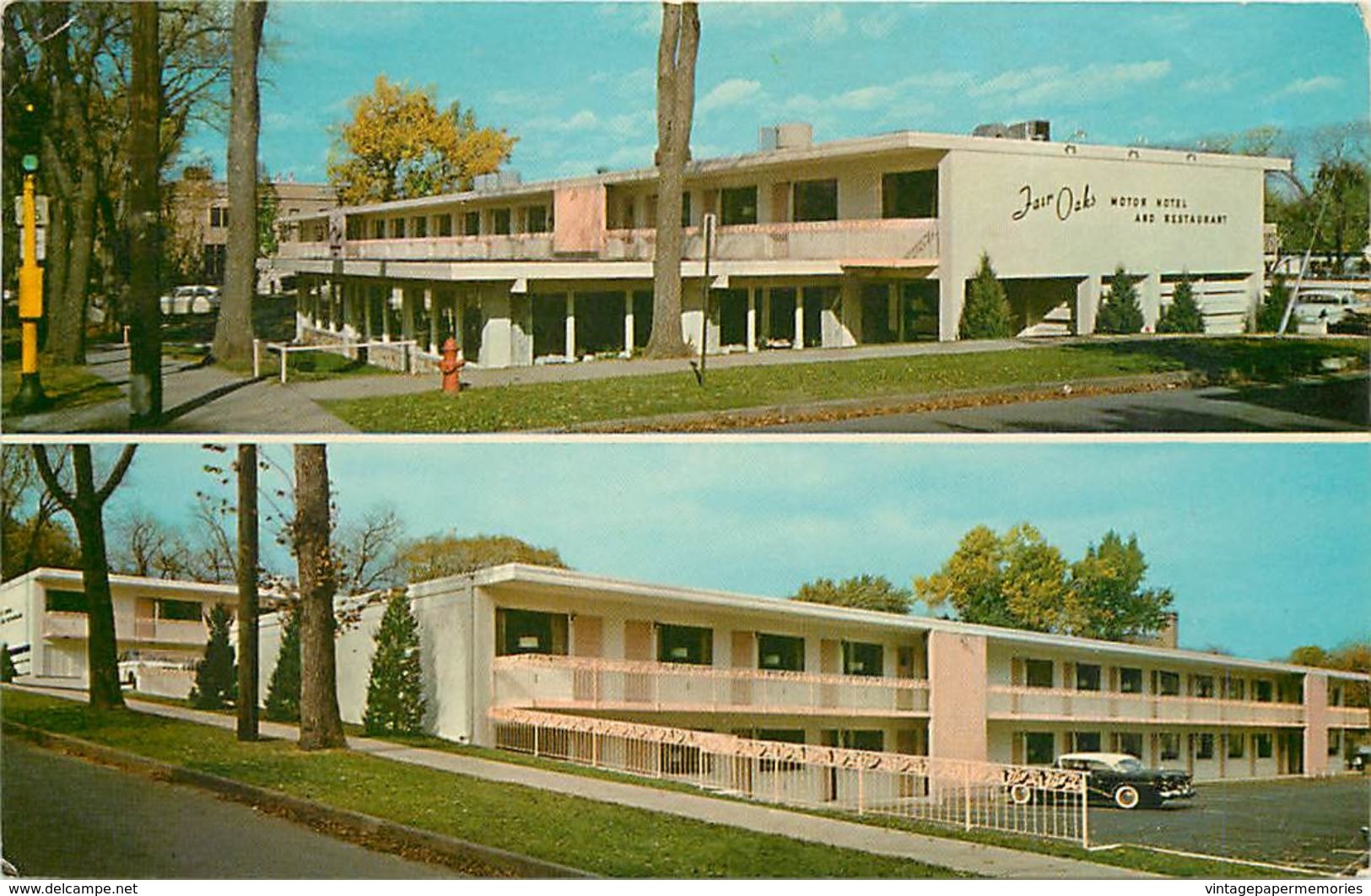 275793-Minnesota, Minneapolis, Fair Oaks Motor Hotel, Curteichcolor - Minneapolis