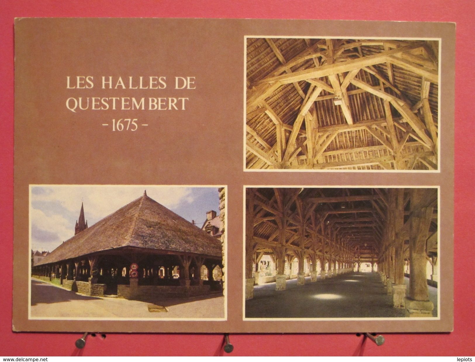 56 - Questembert - Les Halles - Scans Recto-verso - Questembert