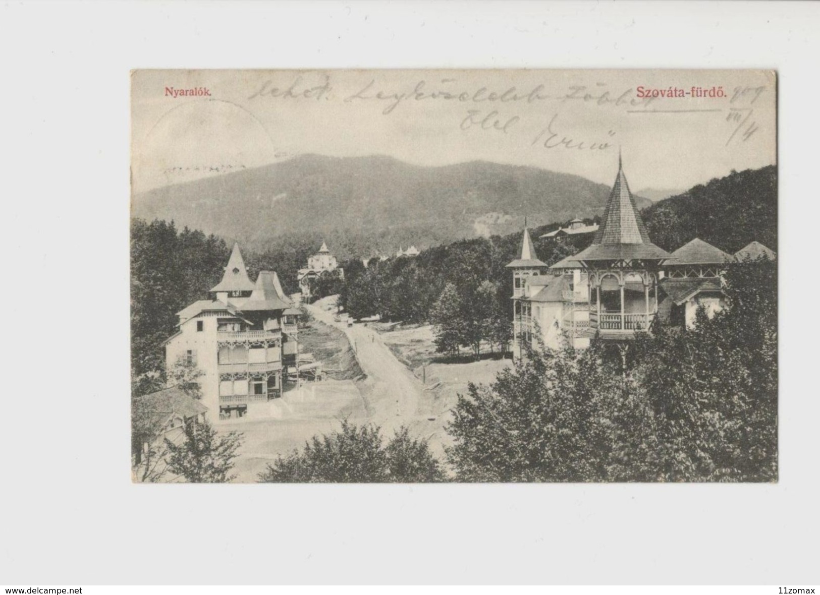 Sovata 1909 Used Postcard (st202) - Romania