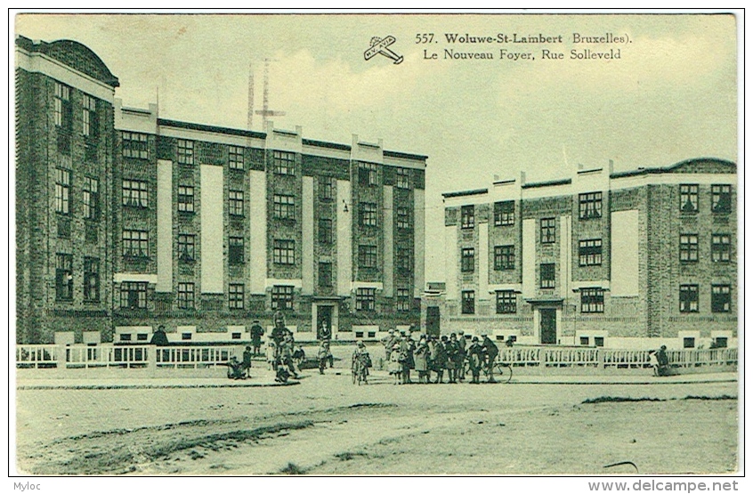 Woluwe-St-Lambert. Bruxelles. Le Nouveau Foyer, Rue Solleveld. - Woluwe-St-Lambert - St-Lambrechts-Woluwe