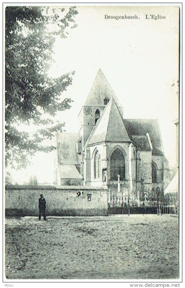 Drogenbos/Droogenbosch. Eglise/Kerk. - Drogenbos