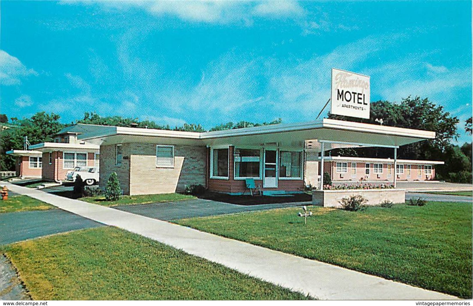 275863-Minnesota, Rochester, Flamingo Motel, Ted Saby Dexter Press No 37576-B - Rochester