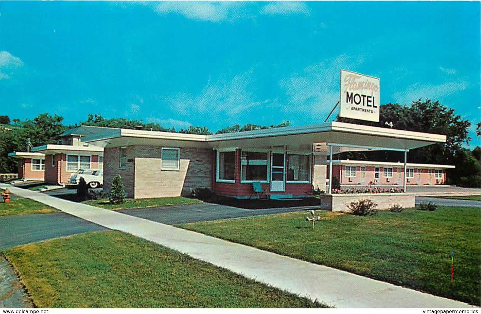 275867-Minnesota, Rochester, Flamingo Motel, Ted Saby Dexter Press No 37576-B - Rochester