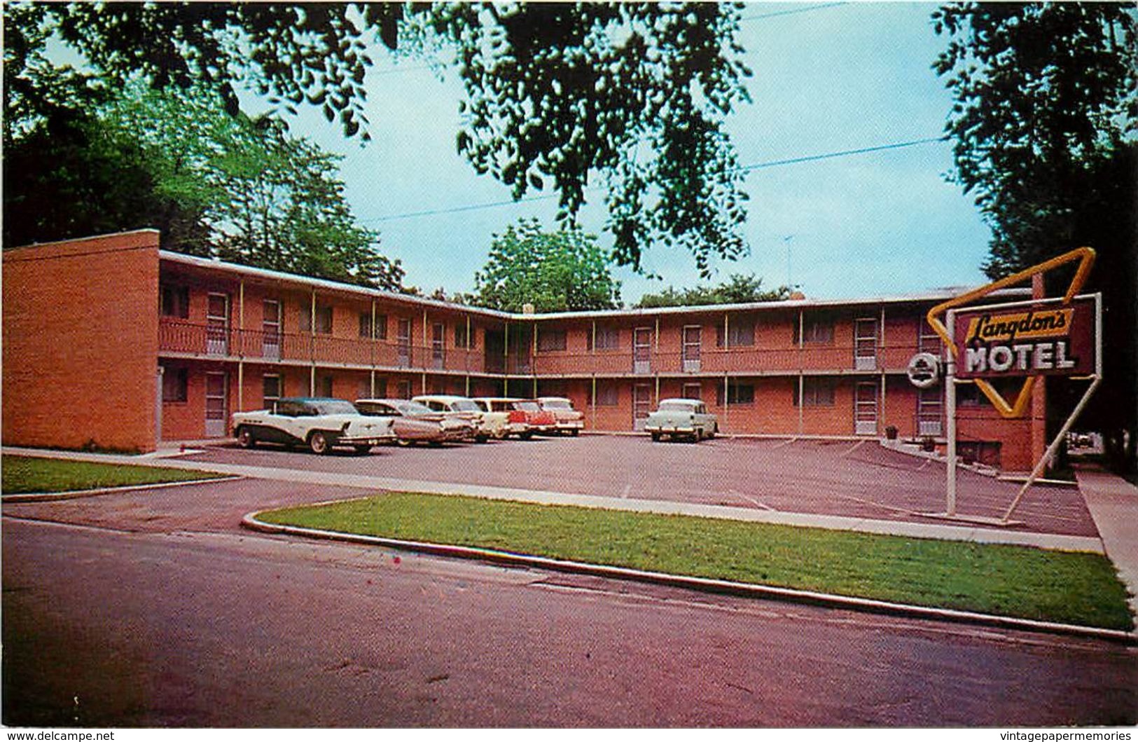 275879-Minnesota, Rochester, Langdon's Uptown Motel, Gene's Photo Dexter Press No 25375-B - Rochester