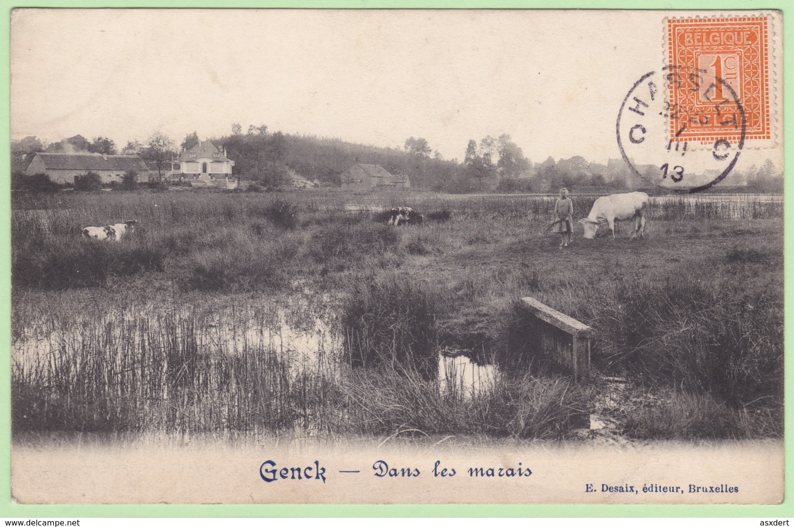 GENK - GENCK DANS Les MARAIS / 1913 - Genk