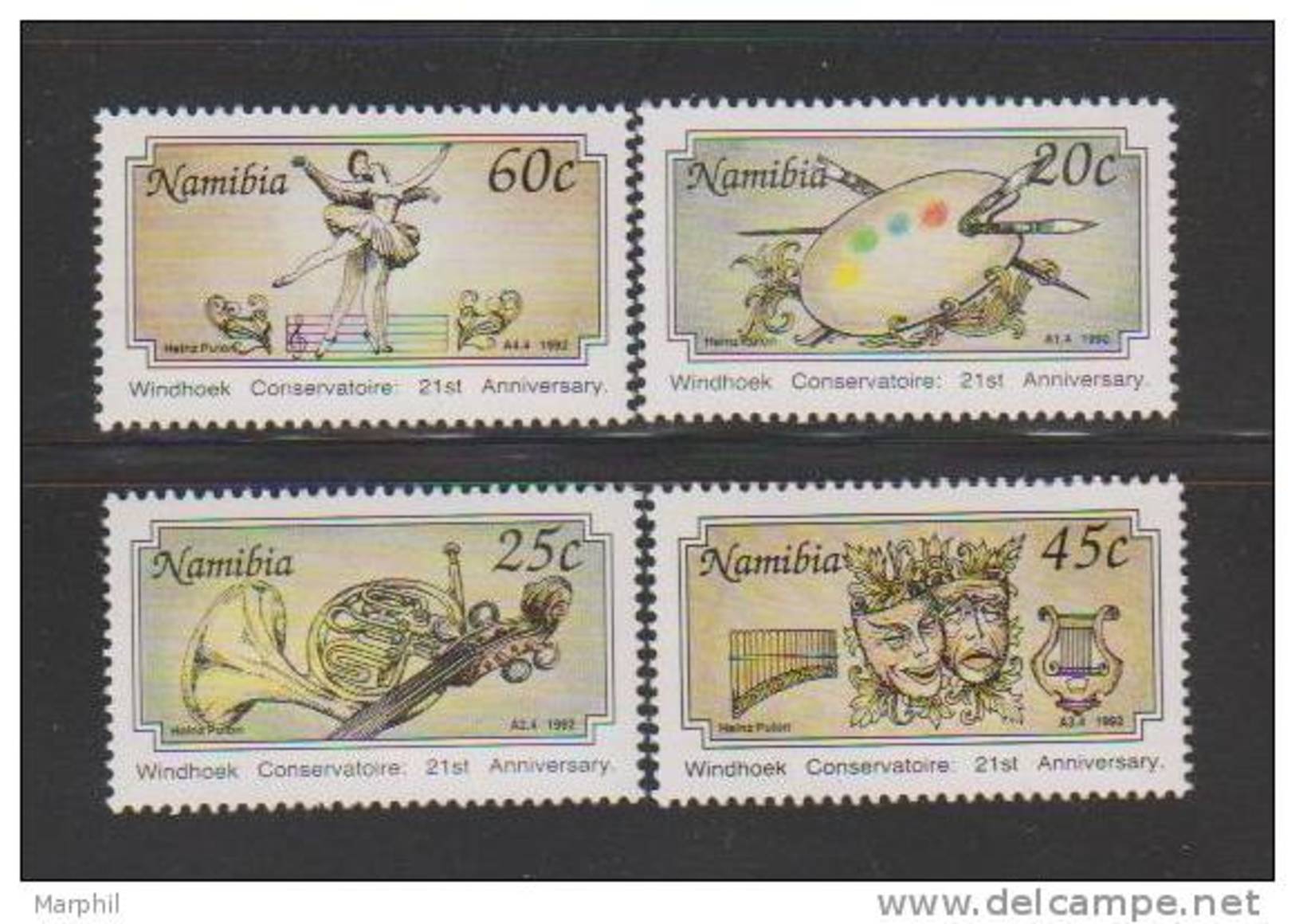 Namibia  **  1992  Michel  #  715  4v - Namibia (1990- ...)