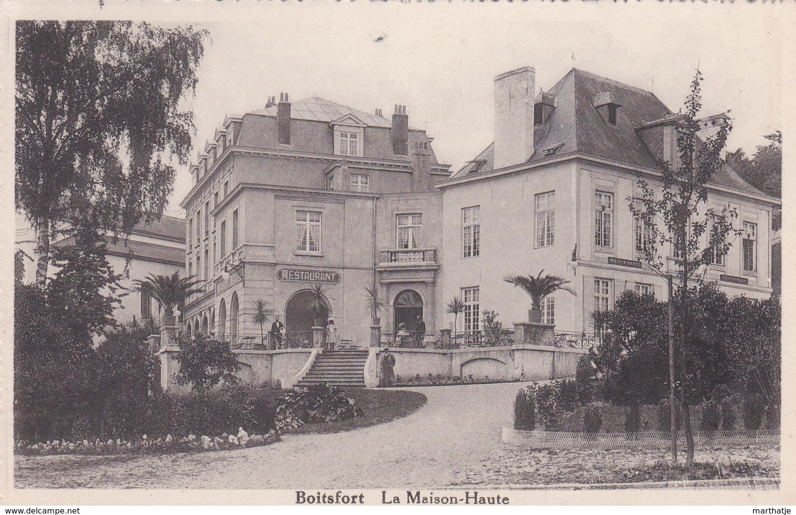 Boitsfort - La Maison-Haute - Watermael-Boitsfort - Watermaal-Bosvoorde