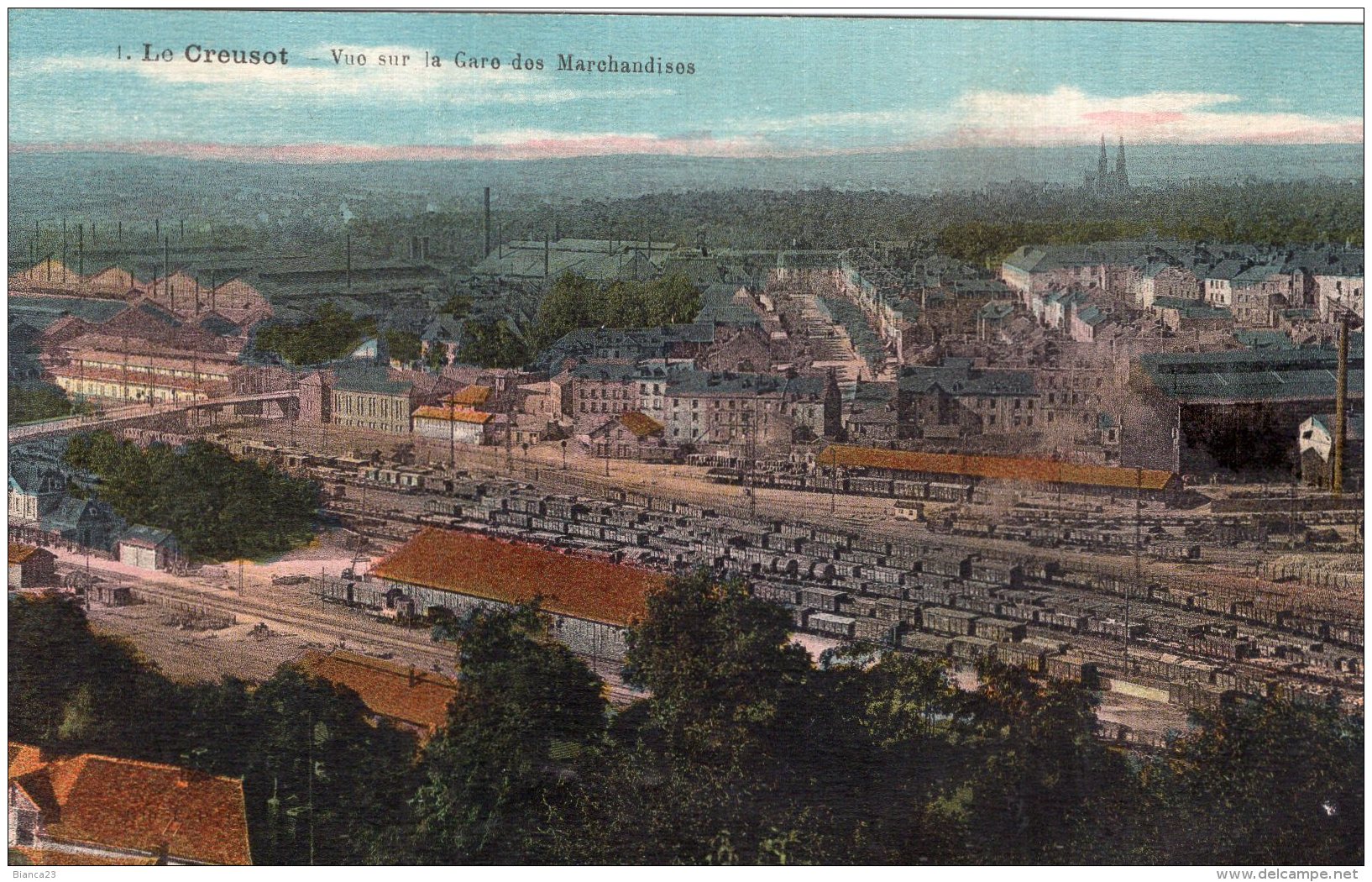 B38506 Le Creusot, Vue Gare Des Marchandises - Autres & Non Classés