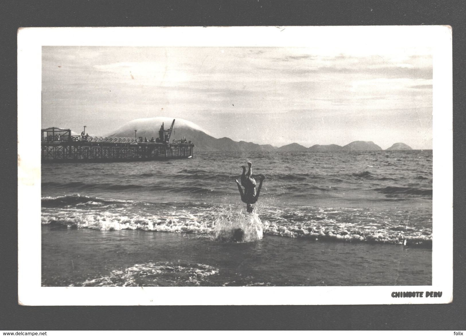 Chimbote - Photo Card - Animation - Beach View - Harbour - Pérou