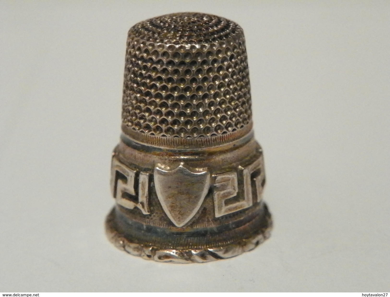 Ancien Dé A Coudre En Argent - Thimbles