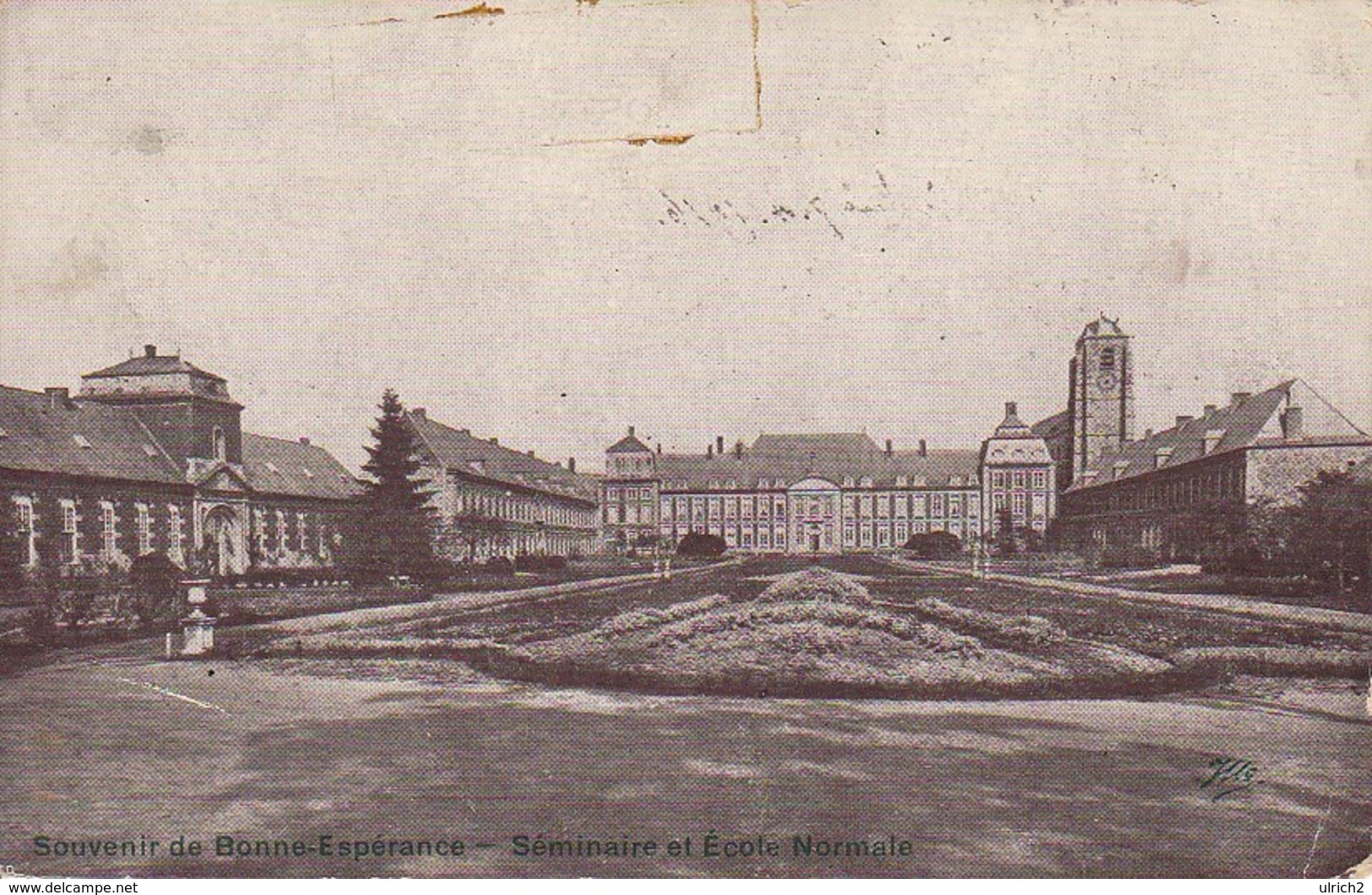 AK Souvenir De Bonne-Espérance - Séminaire Et École Normale - Feldpost Landst. Esk. I. Bayer. A.K. - 1916 (32226) - Estinnes