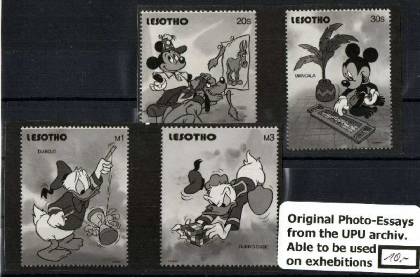 Donald Duck, Lesotho Mi. ESSAY Foto (543555) - Disney