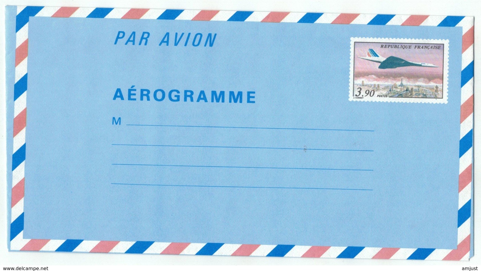 France // Entier Postaux // Aérogramme //  Aérogramme Neuf  (Concorde) - Aérogrammes