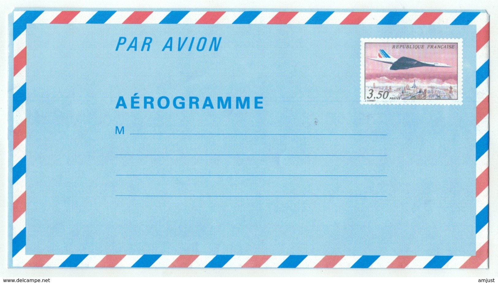 France // Entier Postaux // Aérogramme //  Aérogramme Neuf  (Concorde) - Aerogramas