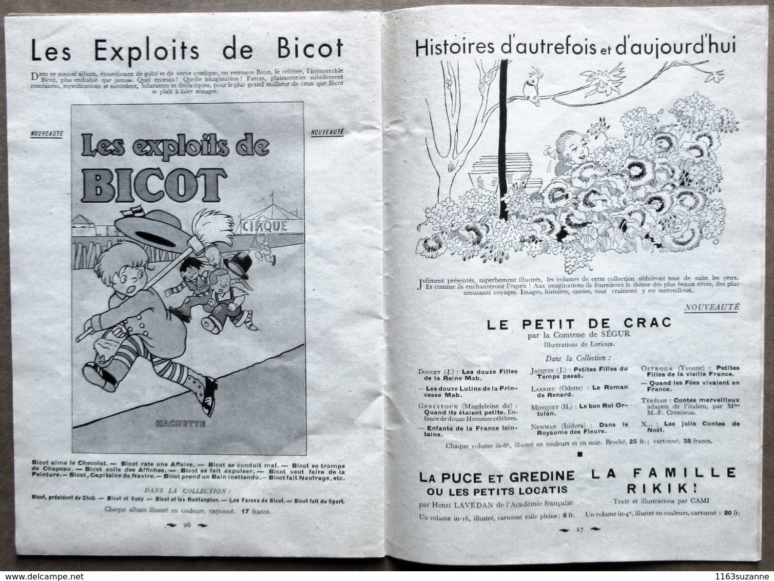 Librairie HACHETTE > catalogue illustré : LIVRES D'ETRENNES 1932