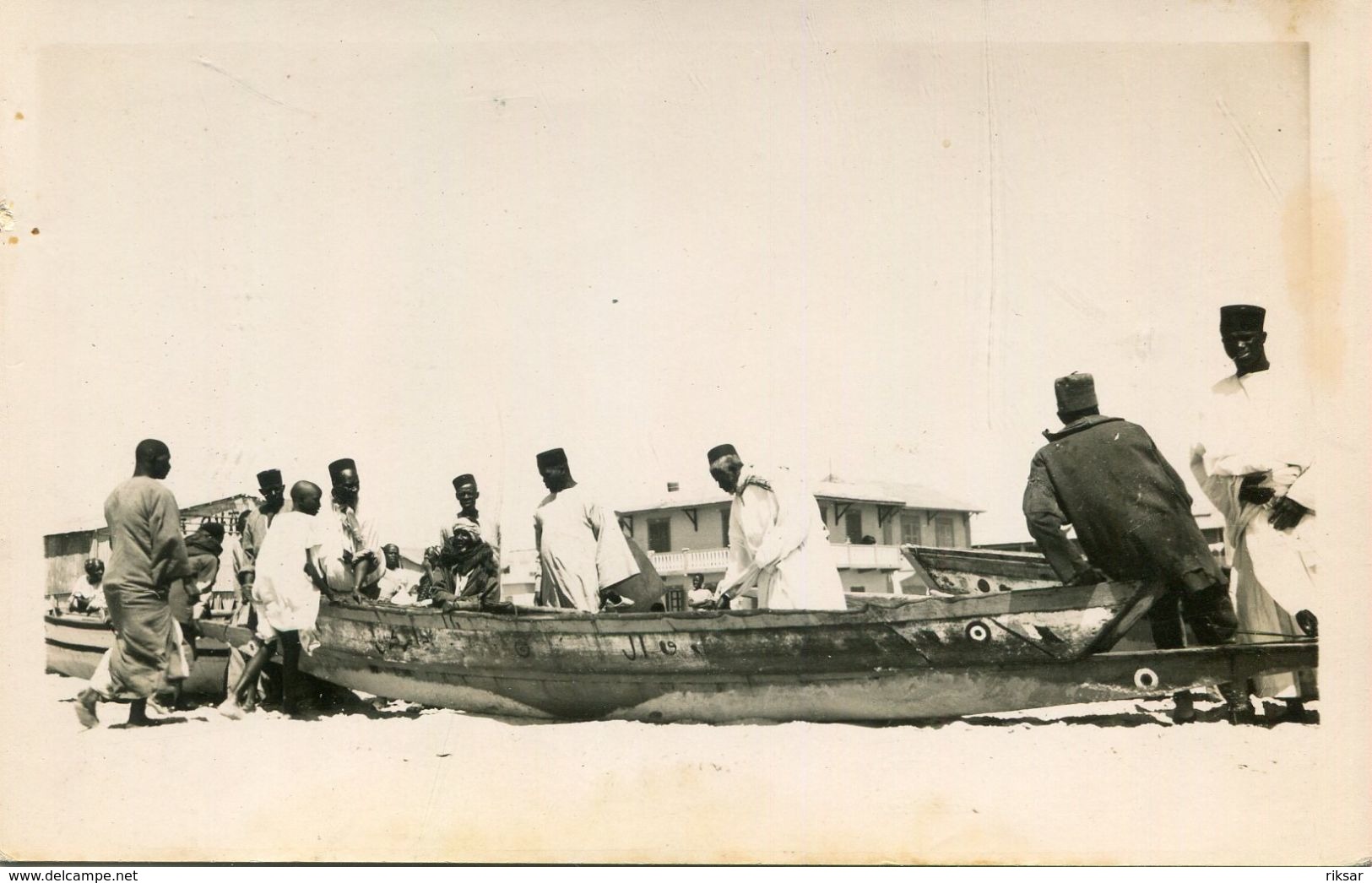 SENEGAL(TYPE) PIROGUE(CARTE PHOTO) - Sénégal