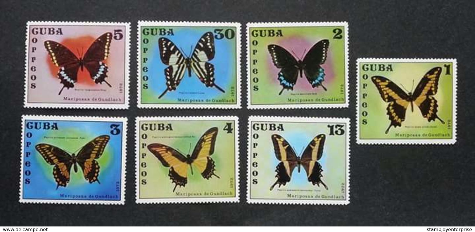 Cuba Butterflies 1972 Insect Butterfly (stamp) MNH - Nuovi