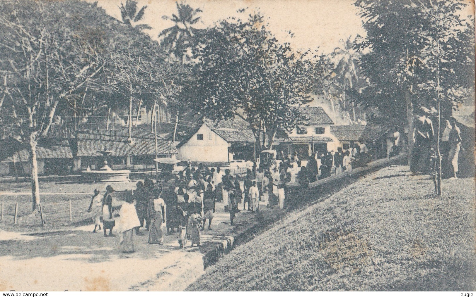 1144/ Ratnapura, Ceylon, Veel Mensen - Sri Lanka (Ceylon)