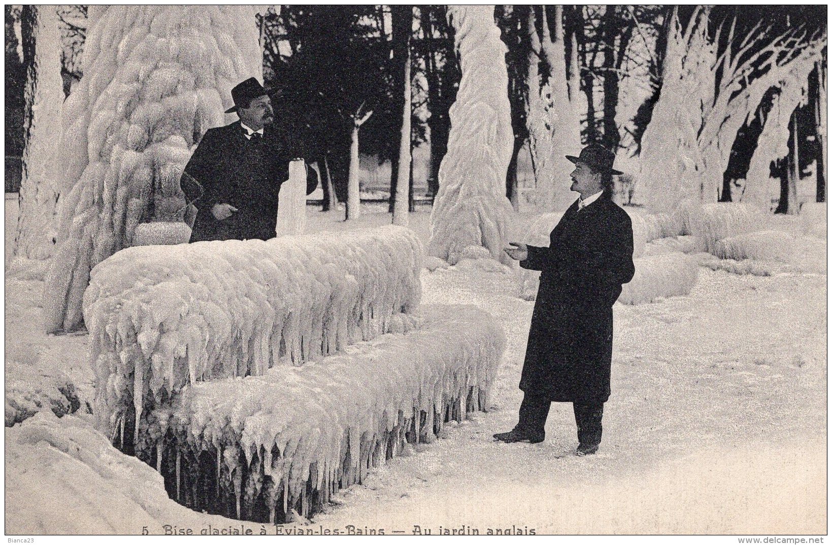 B39346  Evian Les Bains, Brise Glaciale Au Jardin Anglais - Autres & Non Classés