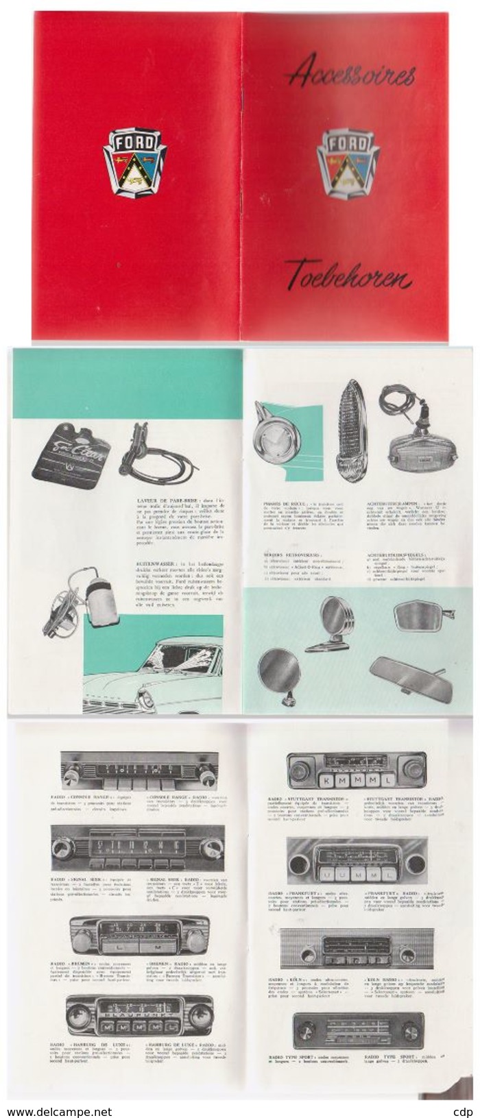 FORD  1960  Catalogue D'accessoires - Automobil