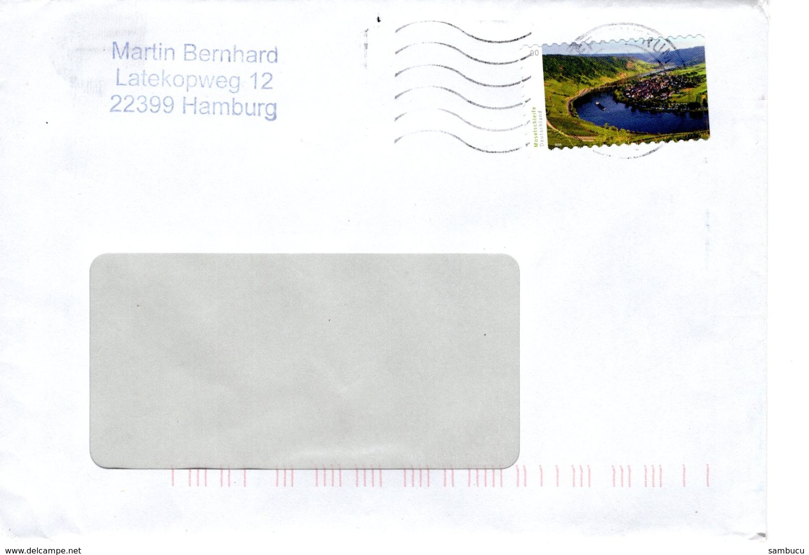 Auslands - Brief Von Briefzentrum 22 Mit 90 Cent Moselschleife 2017 - Briefe U. Dokumente