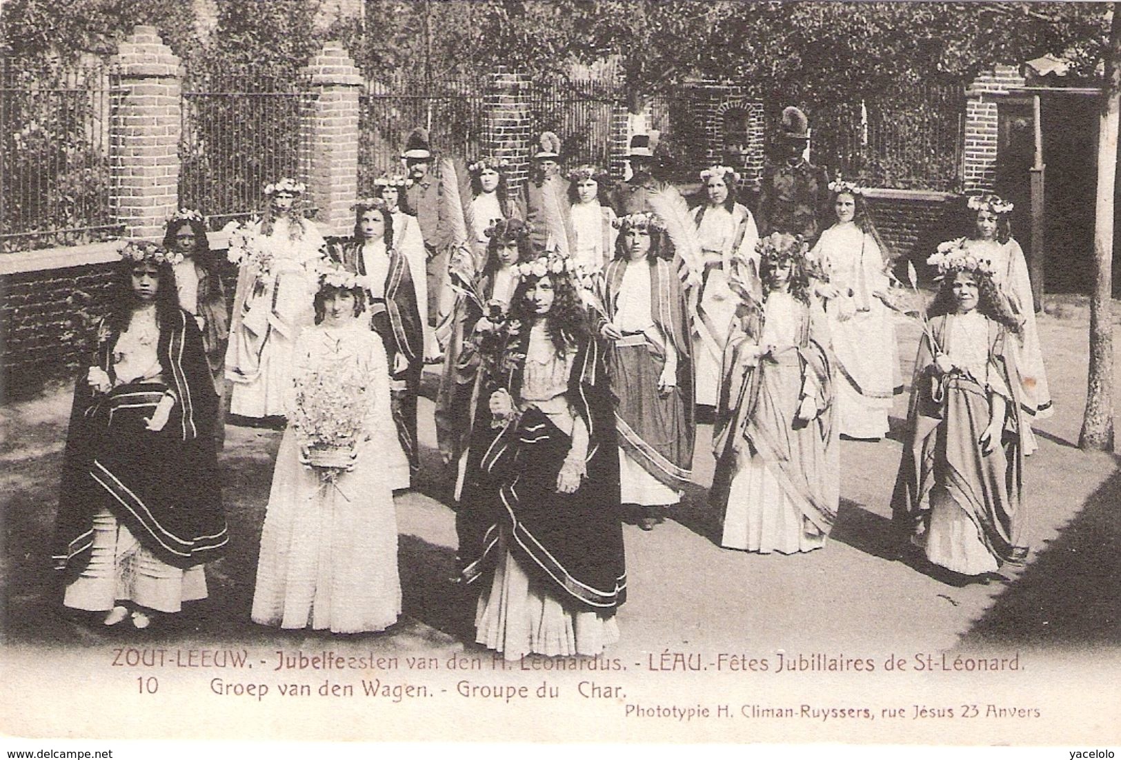 10  ZOUT-LEEUW- Jubelfeesten  Van Den H. Léonardus - ( +Fr. ) - Zoutleeuw