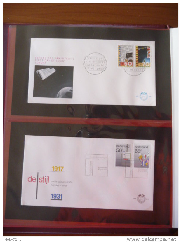 Collezione FDC Olanda 1983/92 (m191) - Collections (with Albums)