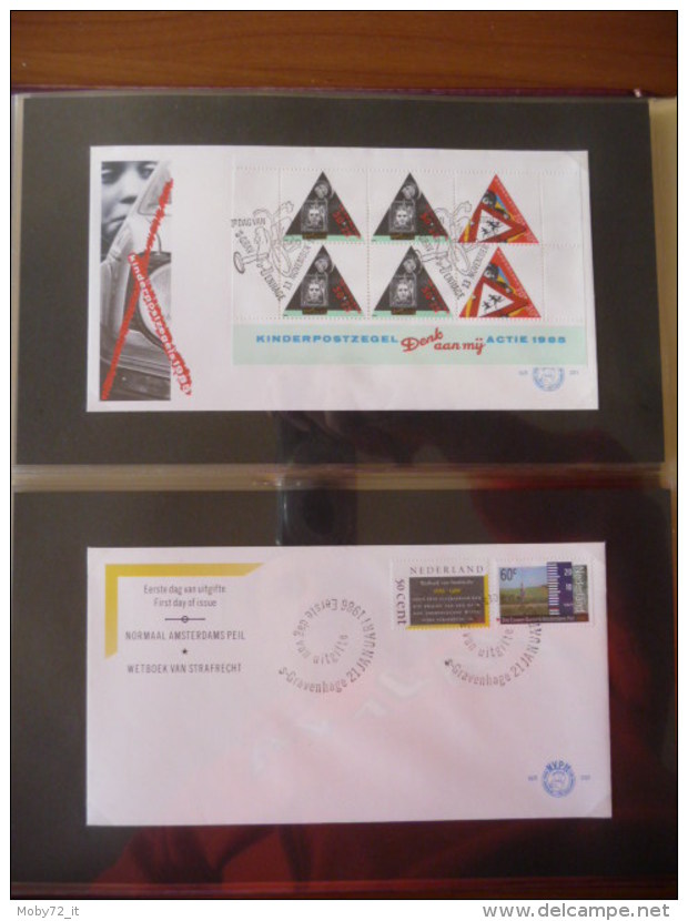 Collezione FDC Olanda 1983/92 (m191)